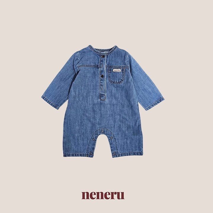 Rib Denim Romper-neneru-10