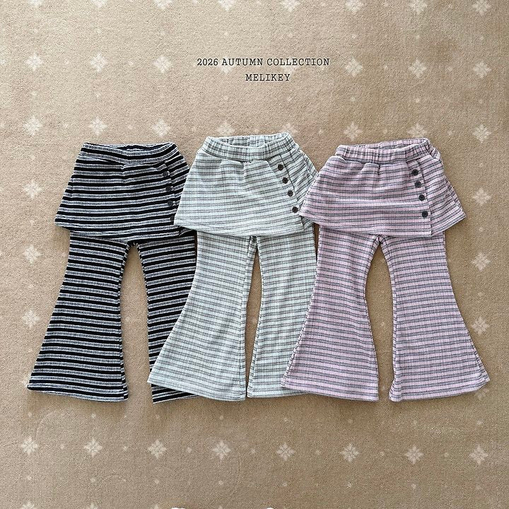 Button Wrap Bootcut-Melikey-39
