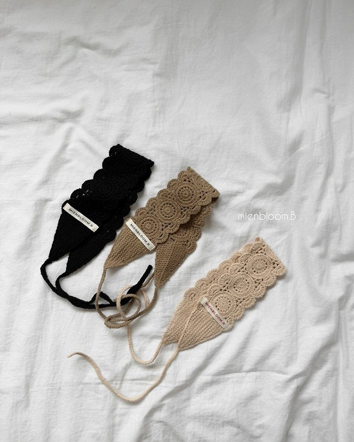 Knit Hair Band-mienbloom.B-50