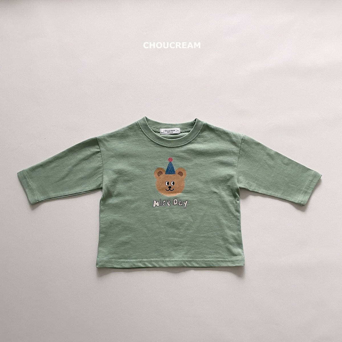 Bear Round T-Shirt-CHOUCREAM-40