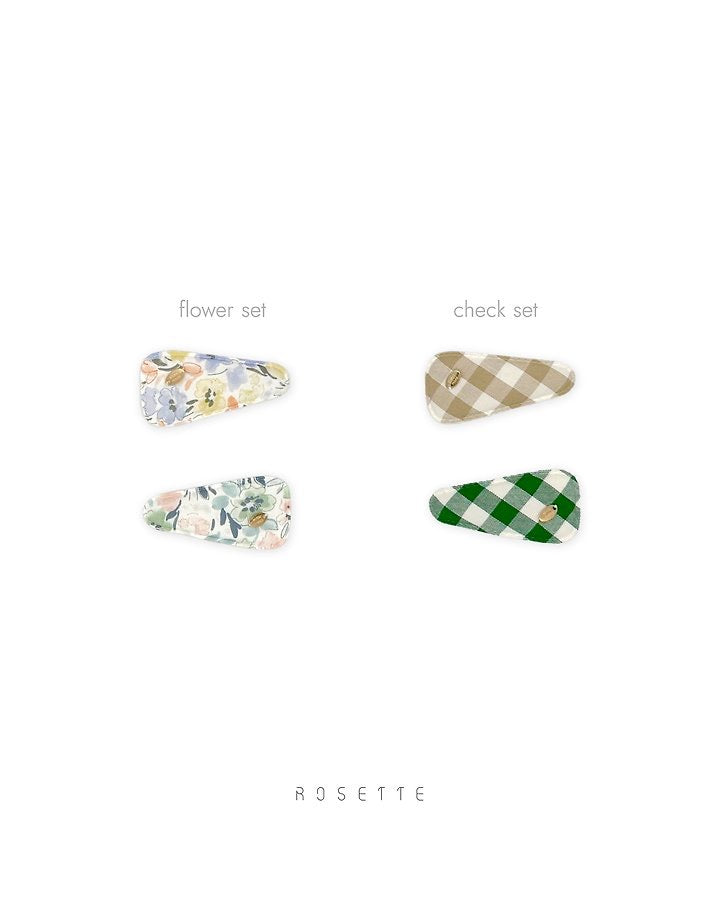 Marie hairpin SET - rosette-30