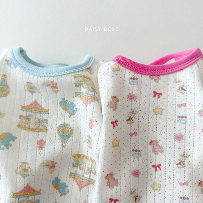 summer eyelet pajama set-dailybebe-5
