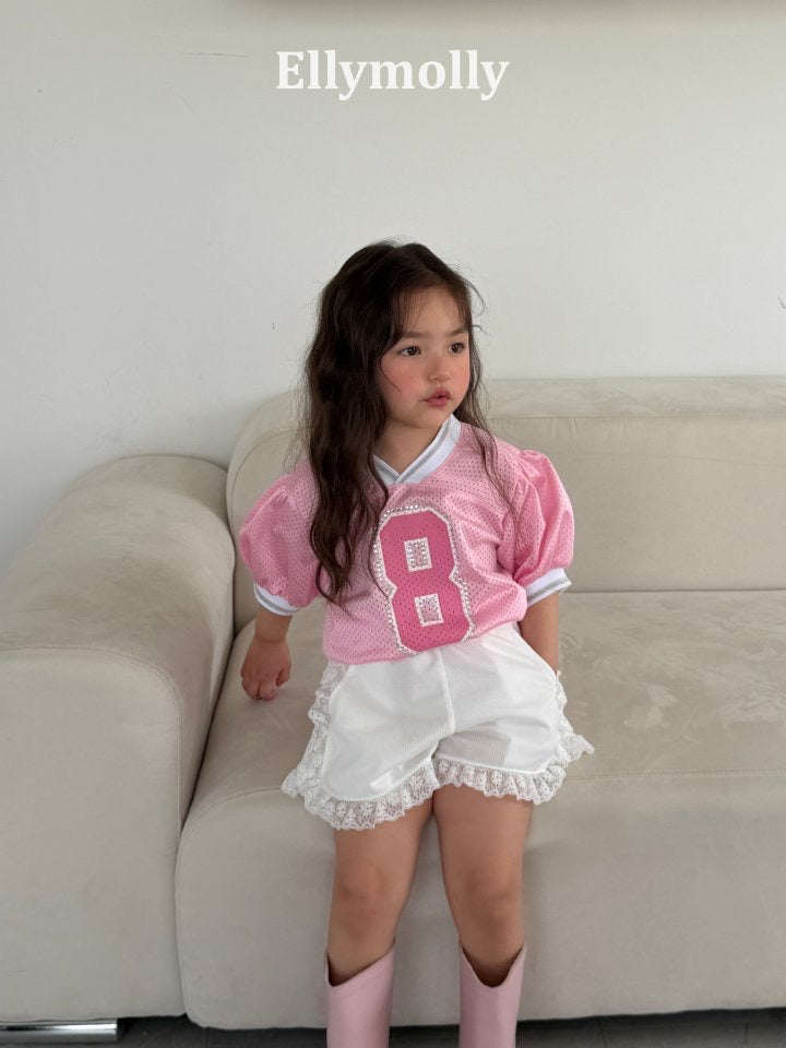 Mesh Football T-ellymolly-74