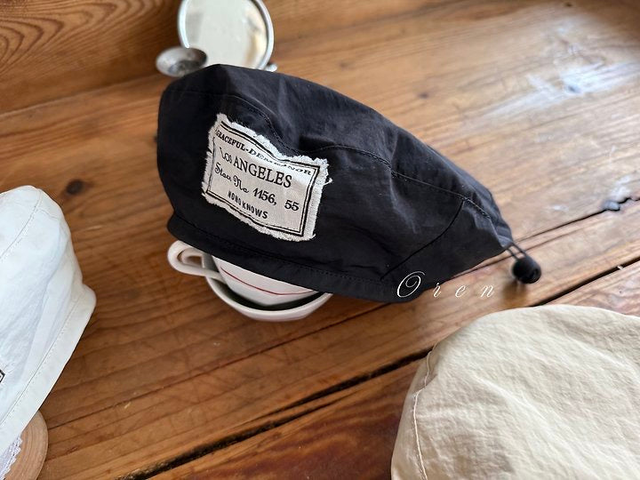 vintage cotton beret - OREN / 3-4