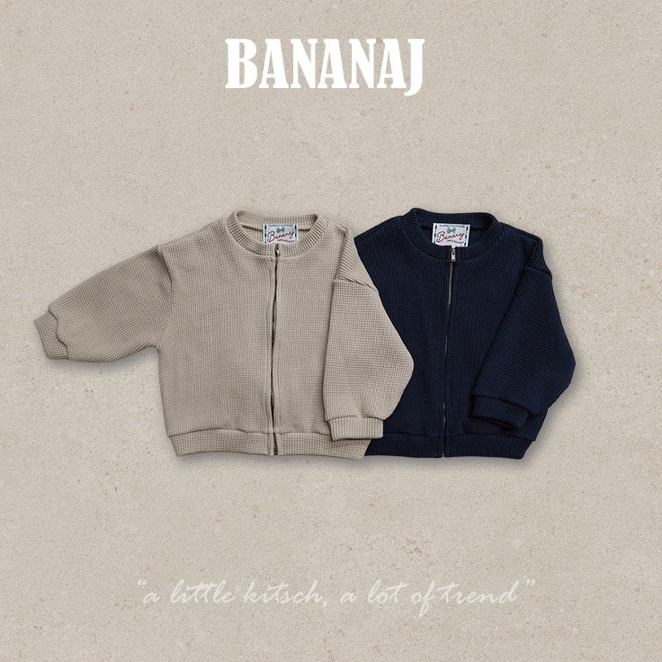 Waffle Jacket-banana.j-003