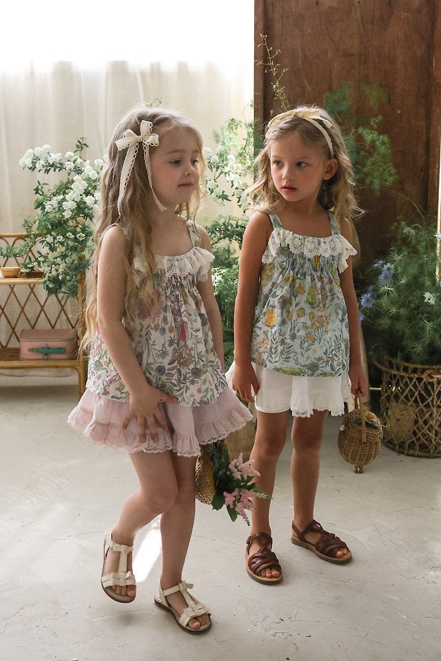 Wendy sleeveless blouse - FLO/3-8