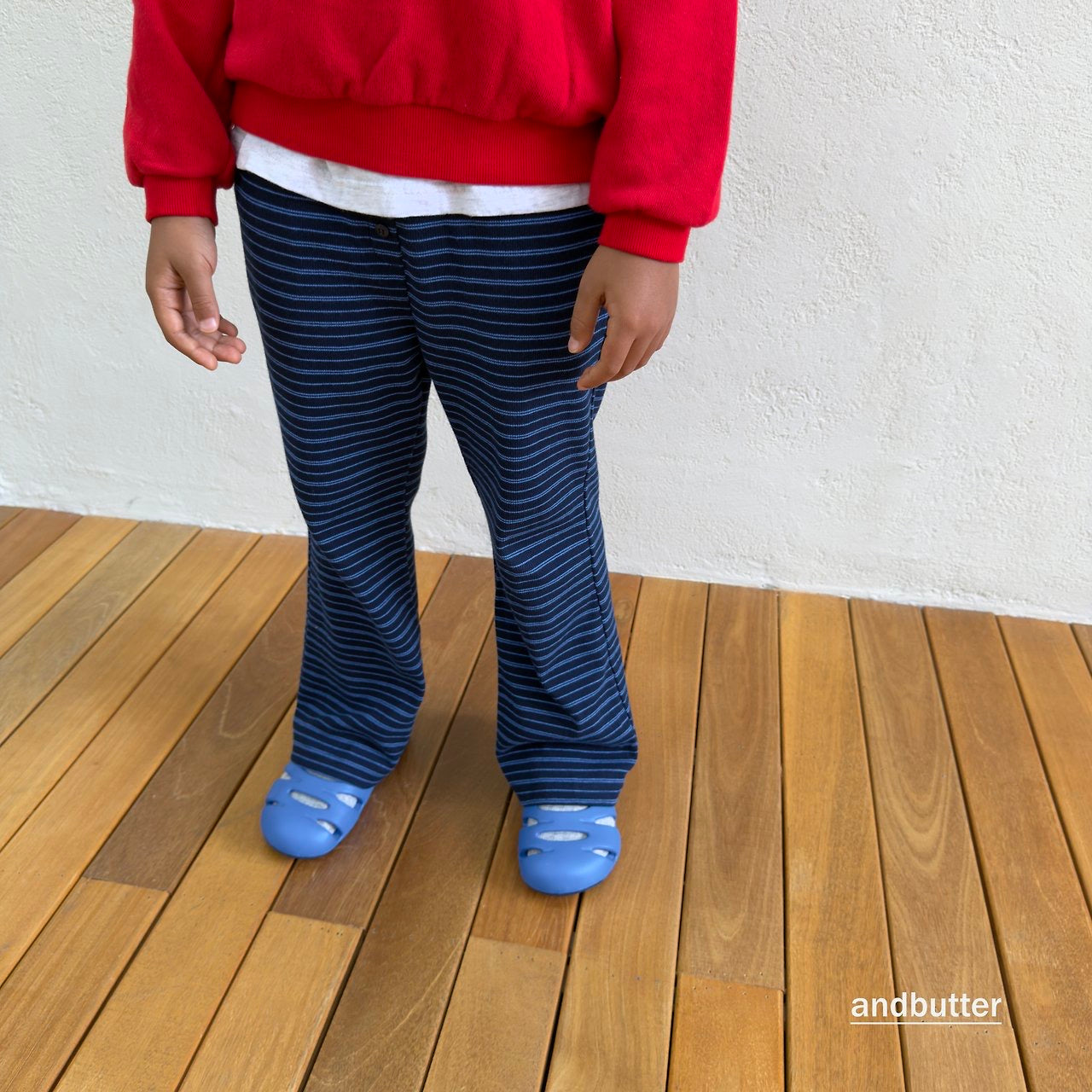 Button Flare Pants-and butter-18
