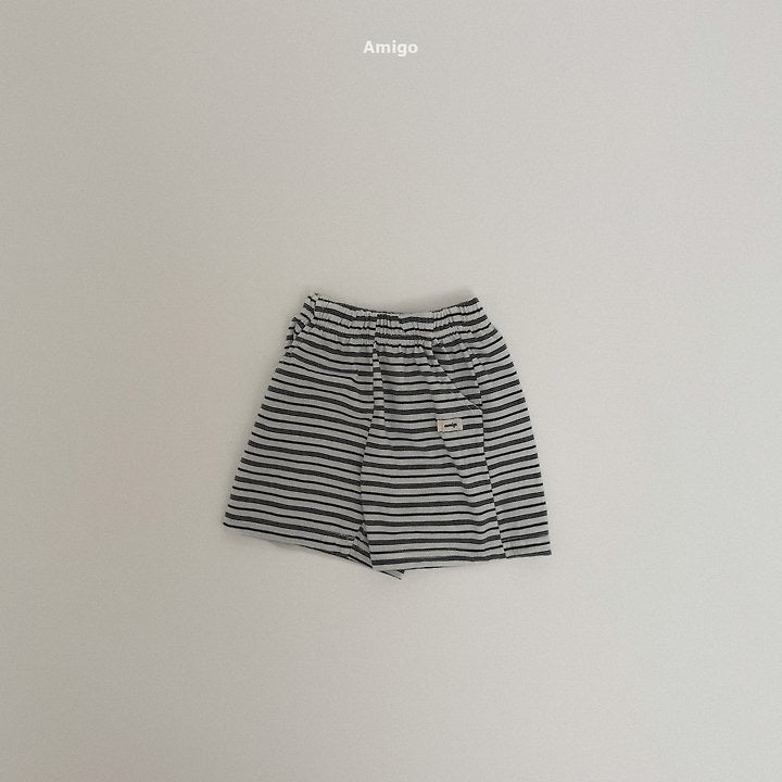 Cream Stripe Pants-amigo-15