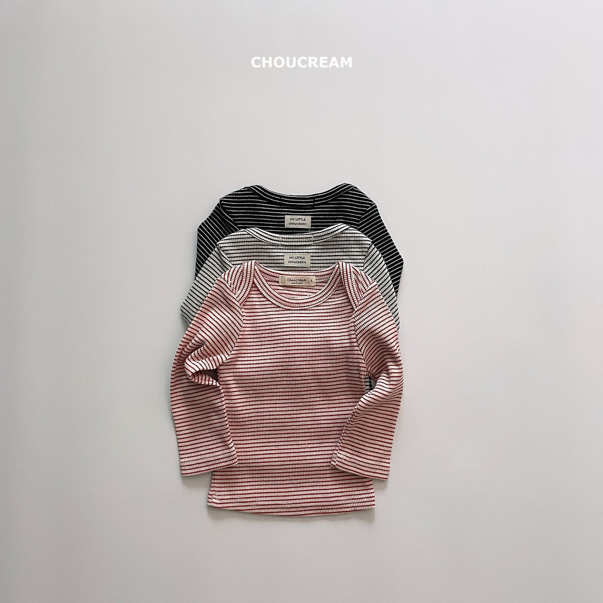 Slim Stripe T-Shirt-CHOUCREAM-38
