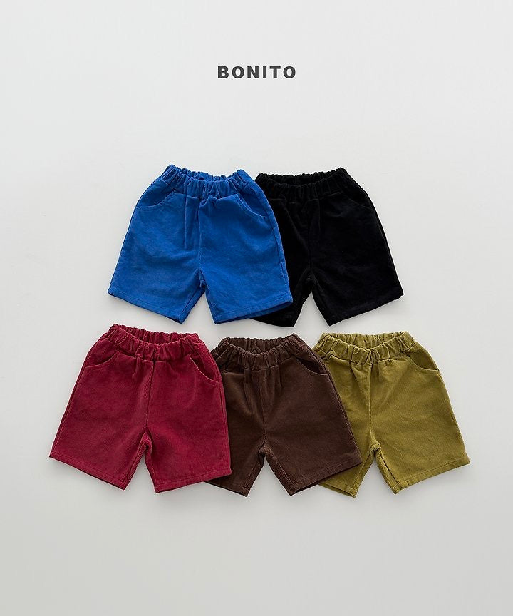 Corduroy Shorts - BONITO - 050