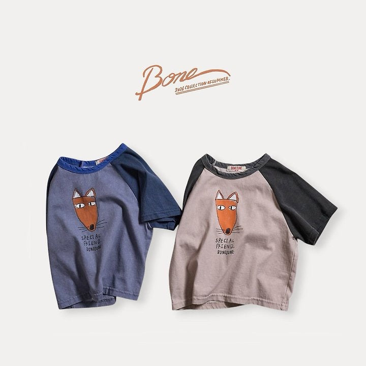 Fox raglan tee / boneoune -27