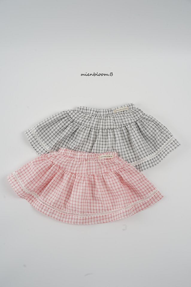 check skirt-mienbloom.B-17