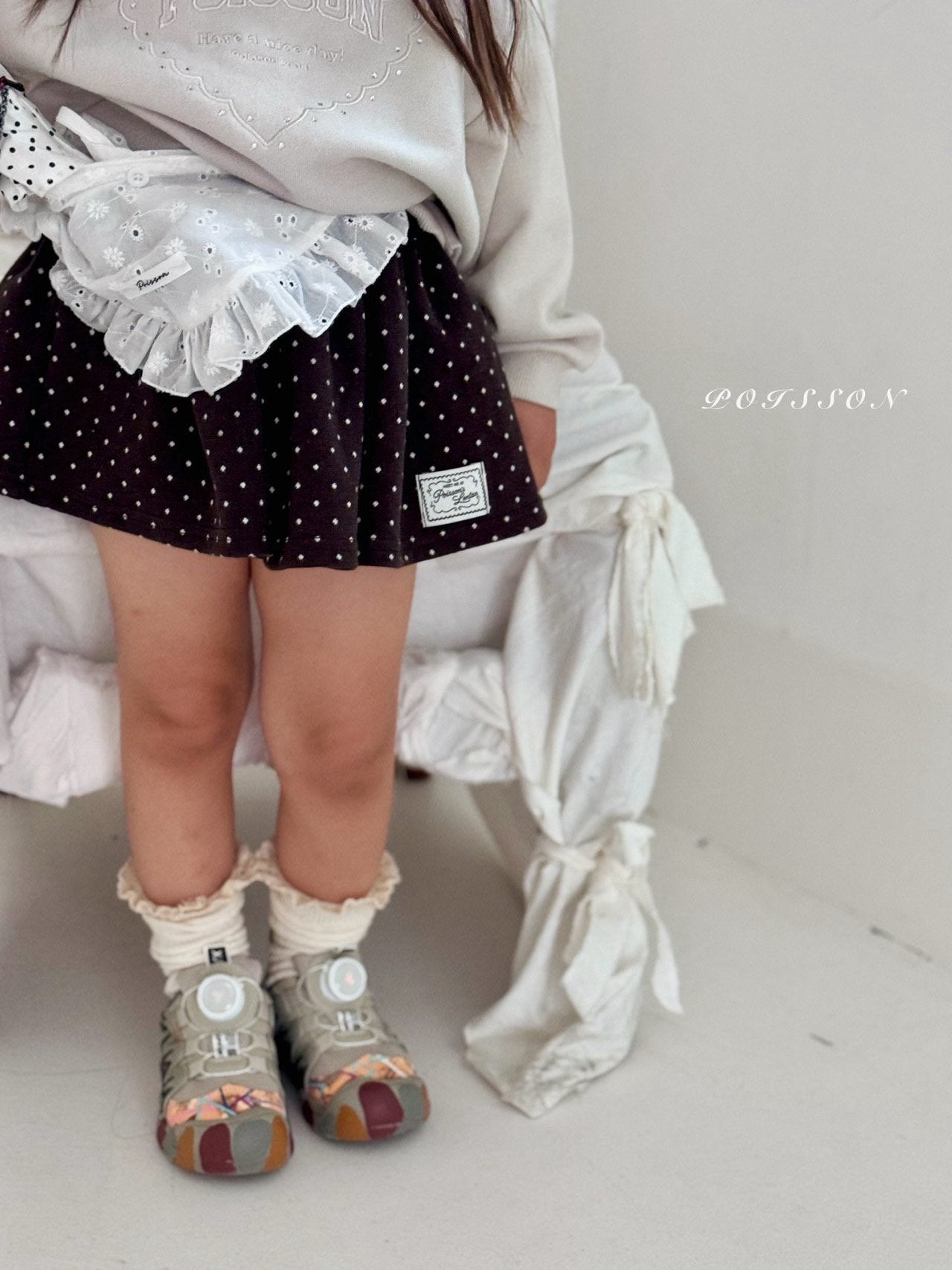 Petite Dot Skirt-POISSON-39