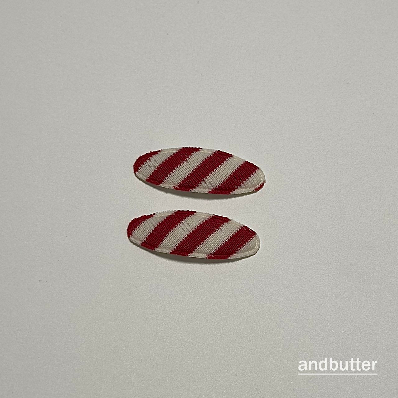 Tommy Snap Hair Clips (2 Set)-and butter-43