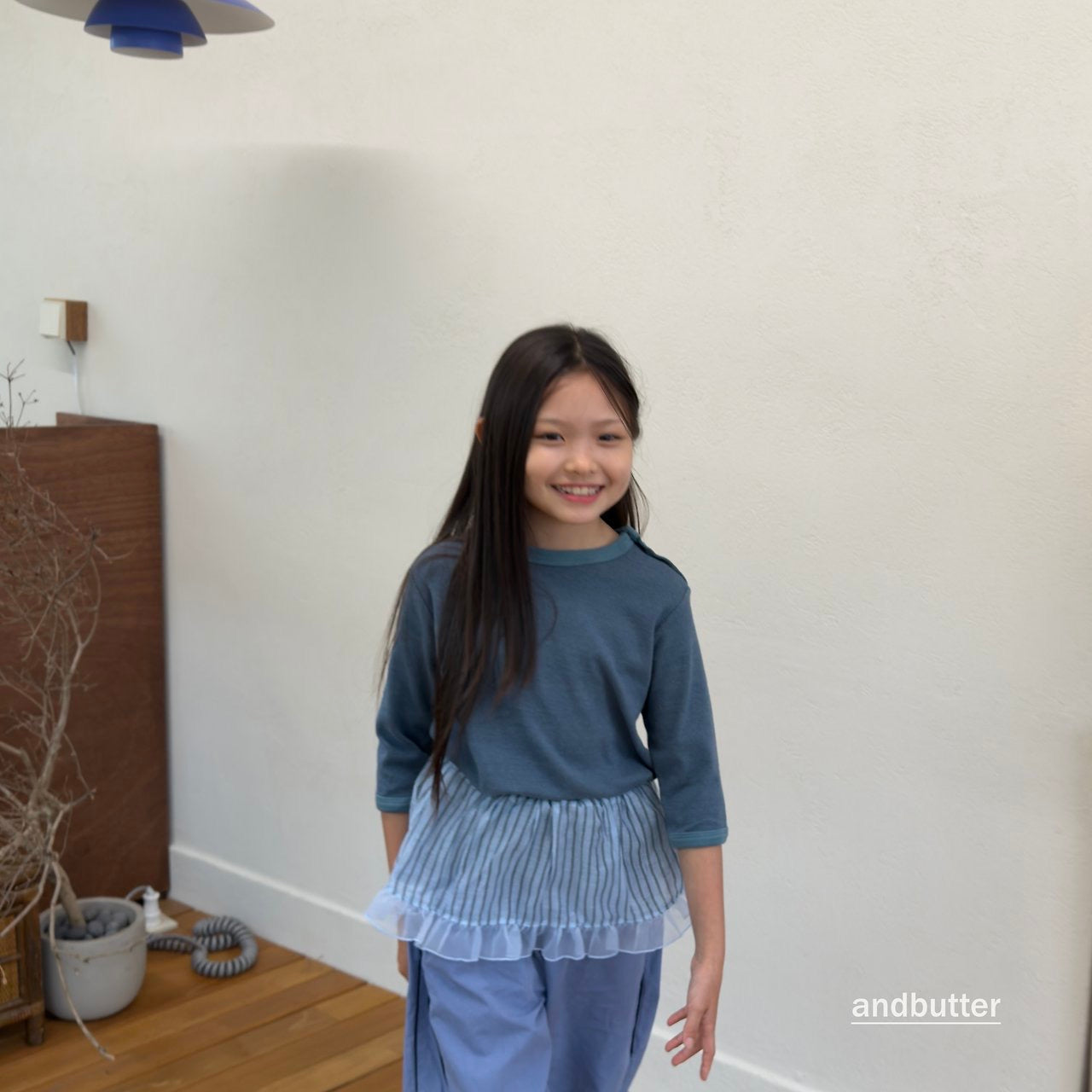 String Stripe Skirt-and butter-36