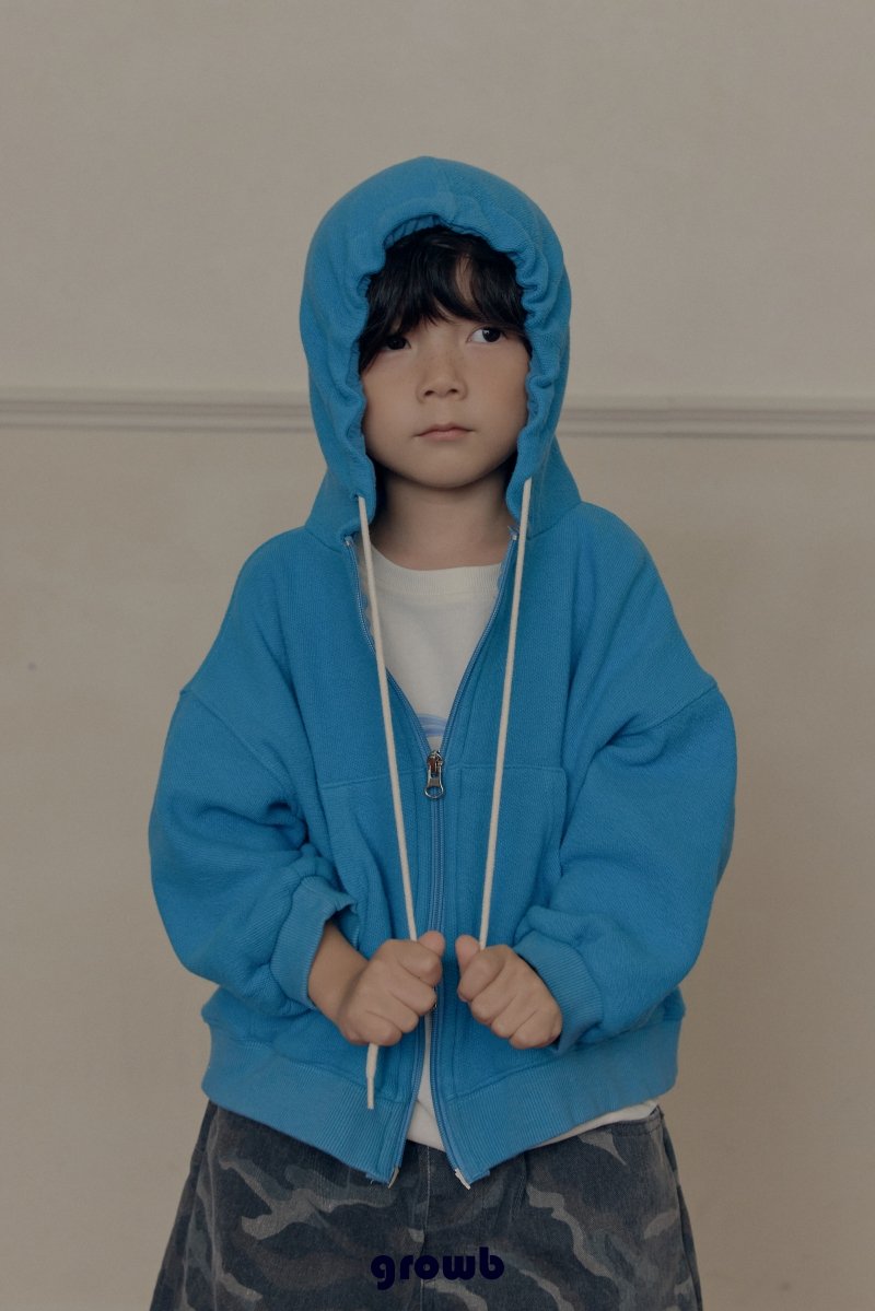 Unique Two-Way Zip Hoodie-growB-26