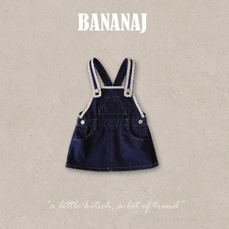 Lace Pinafore Dress-banana.j-009