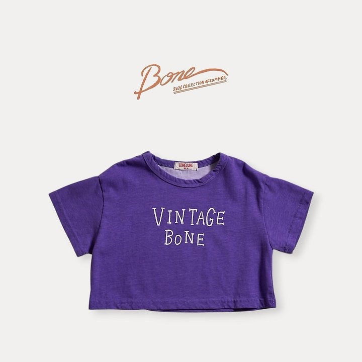 Vintage Crop T-Shirt / boneoune -23
