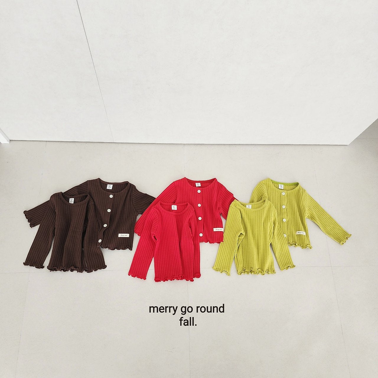 Moringa Cardigan Set-merry go round-28