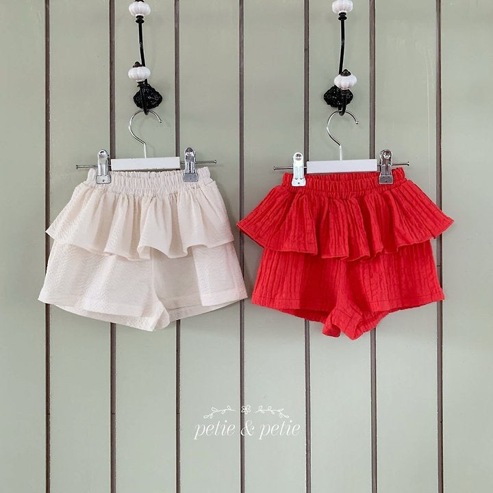 Maple Frill Shorts - petit & petit - 39