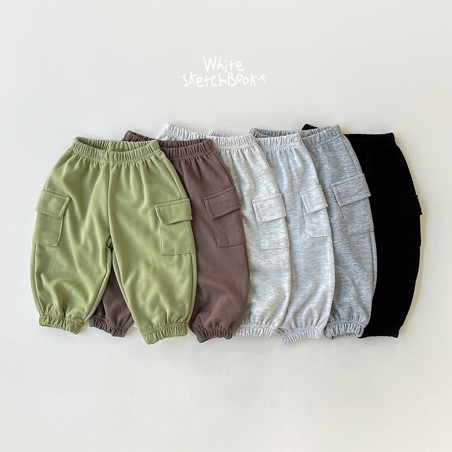 Cotton Cargo Jogger Pants-WSB-30