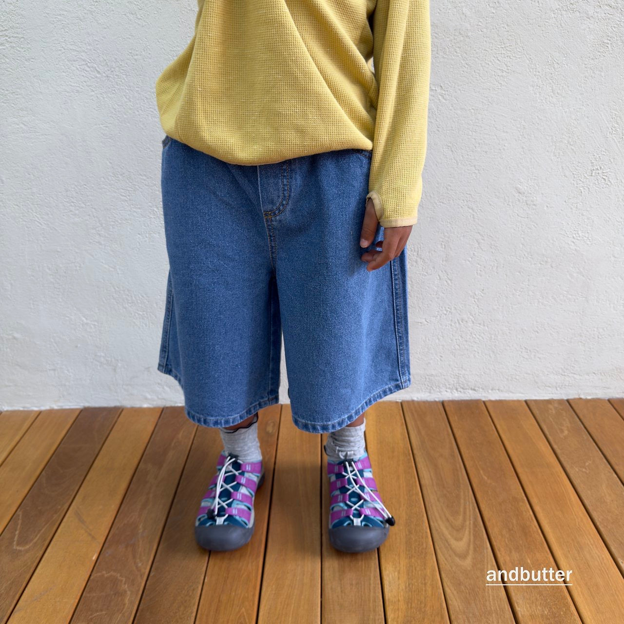 Bermuda Denim Pants-and butter-10