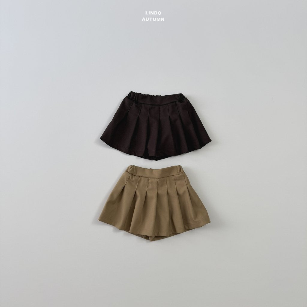 Pleated Skirt Pants-LINDO-24