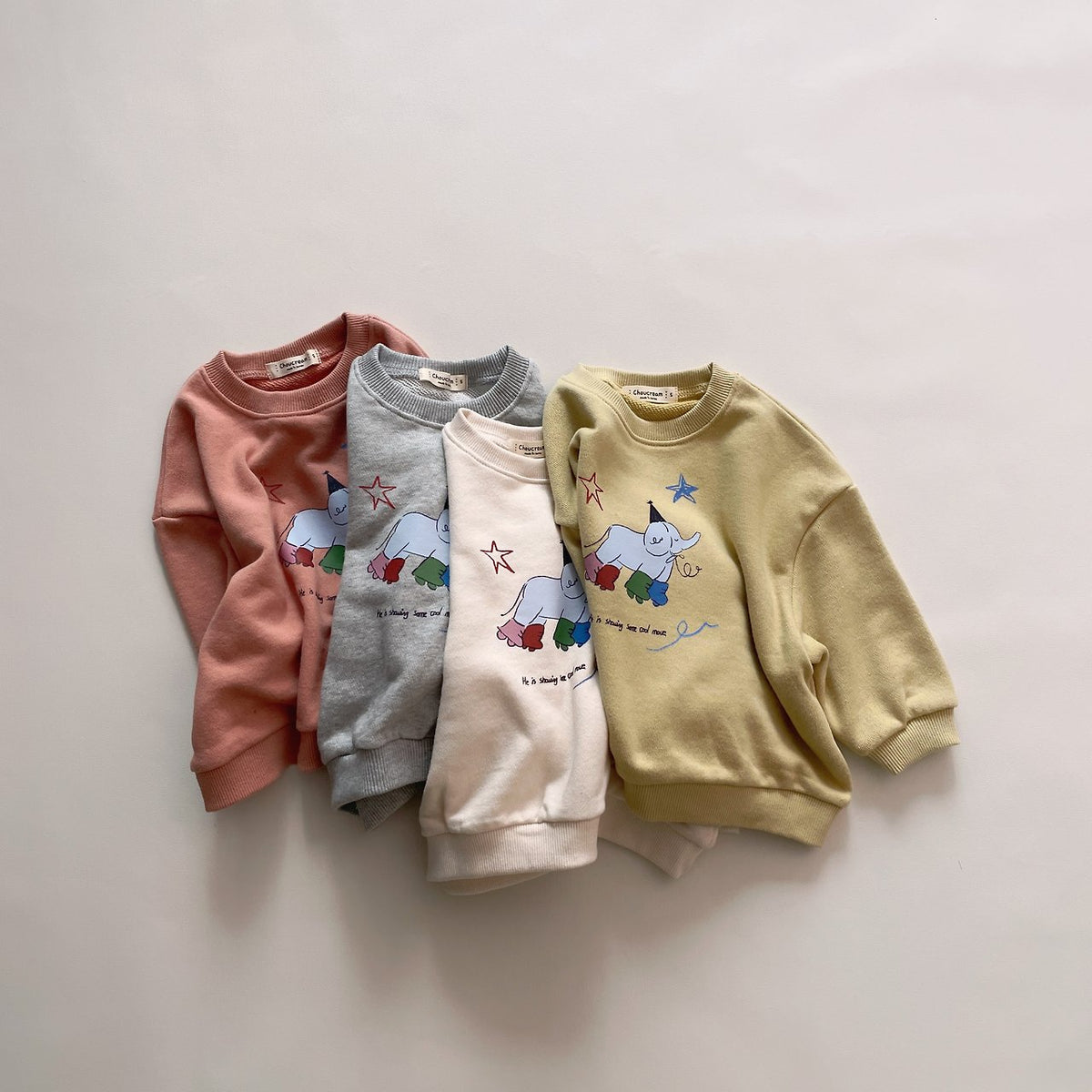 Elephant Sweatshirt-CHOUCREAM-42