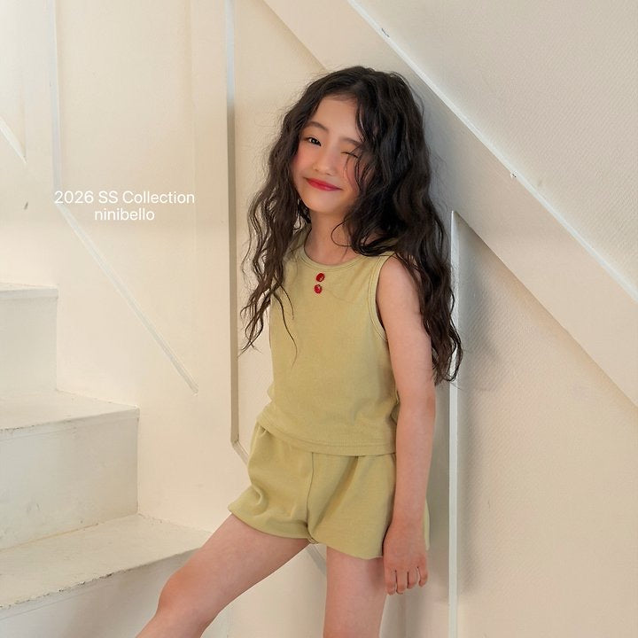 Tomato Ribbed Sleeveless T-ninibello-2-8