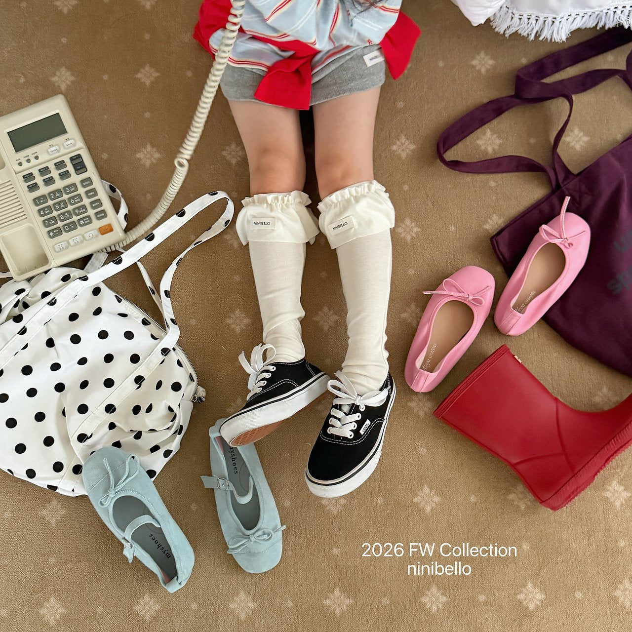 Pinter Frill Knee Socks-ninibello-53