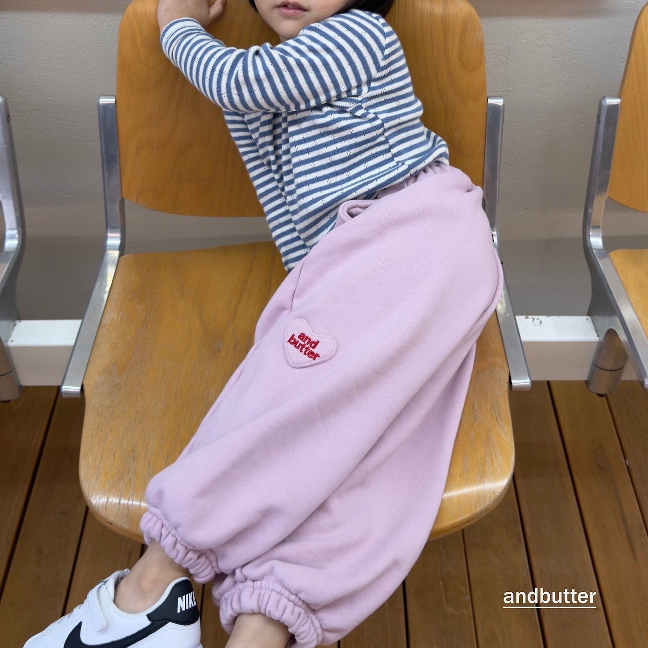 Mini Heart Jogger Pants-and butter-14