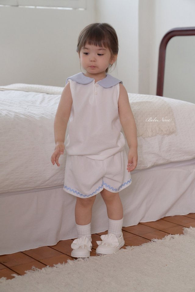 Collar Sleeveless Set-bebenine-28