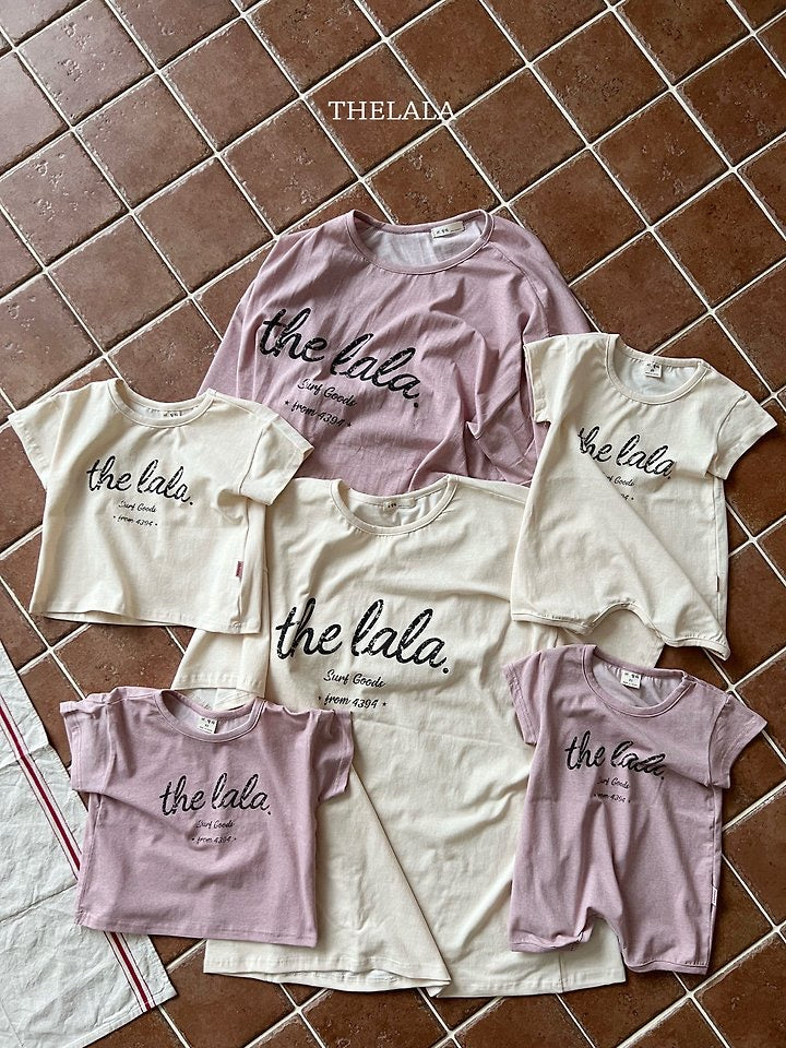 Lettering babysuit and T-thelala-42