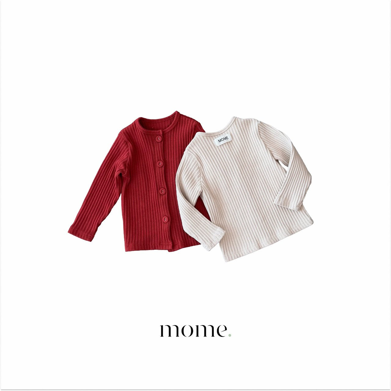 Lolly Ribbed Cardigan-MOME-21