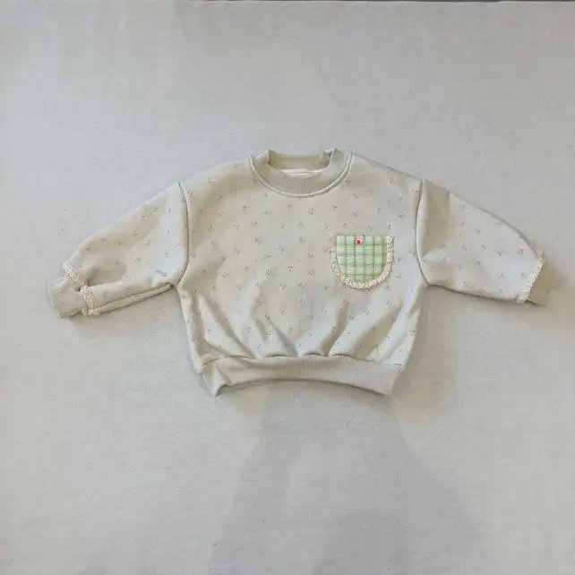 May Check Fleece Sweatshirt-aiai-92