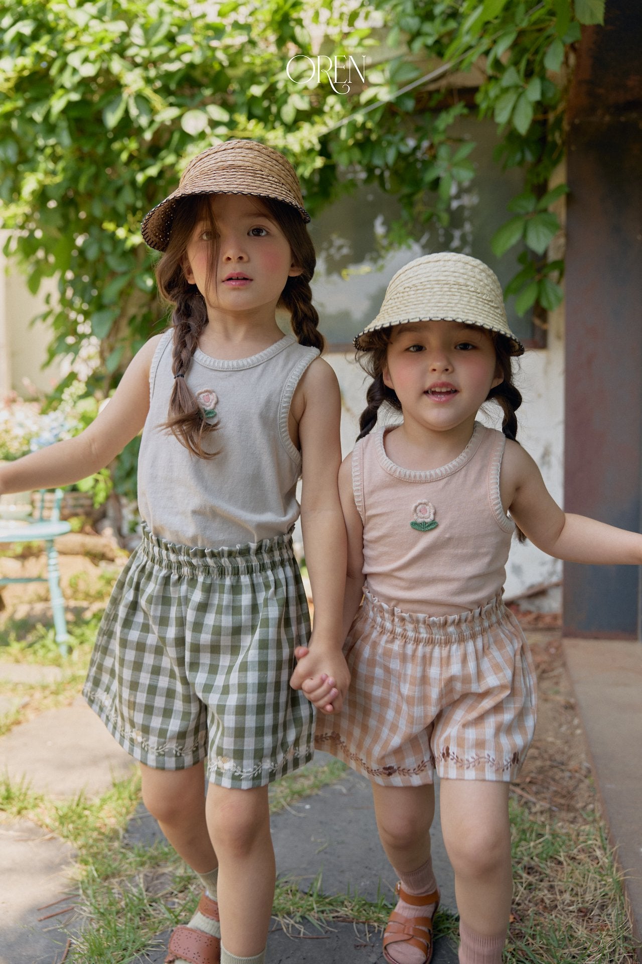 Cielo Embroidery Shorts-OREN-4-32