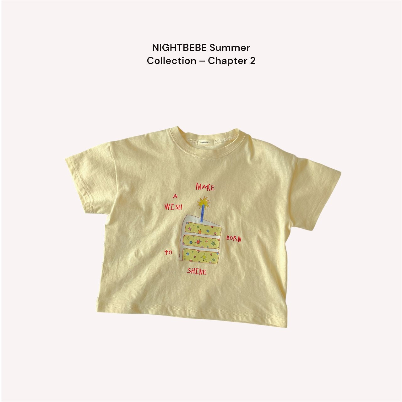 Star Cake Short Sleeve Tee-nightbebe-2-003