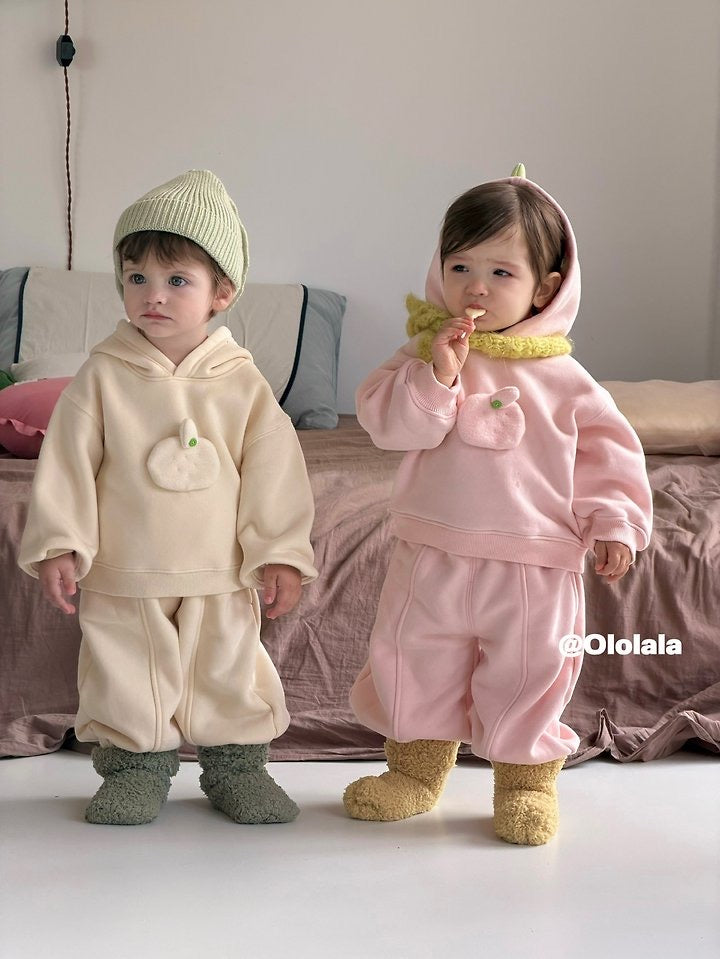 Apple Brushed Fleece Set-ololala-32