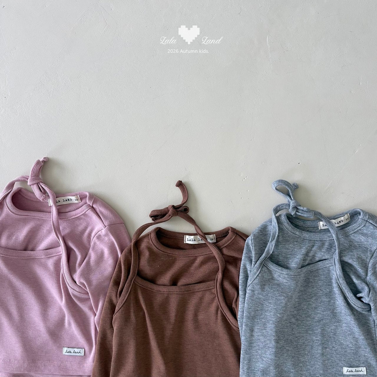 Kids 20 Halter Double-Layer Tee-lalaland-20