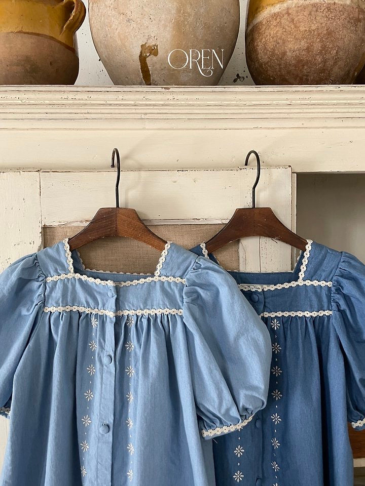 Jardin Blue Dress- OREN /2- 29