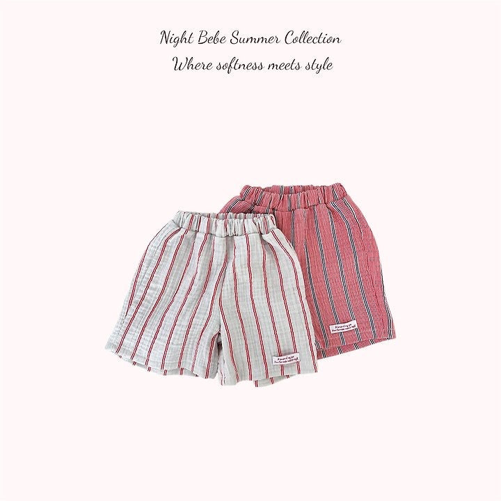 Striped Airy Pants-nightbebe-12
