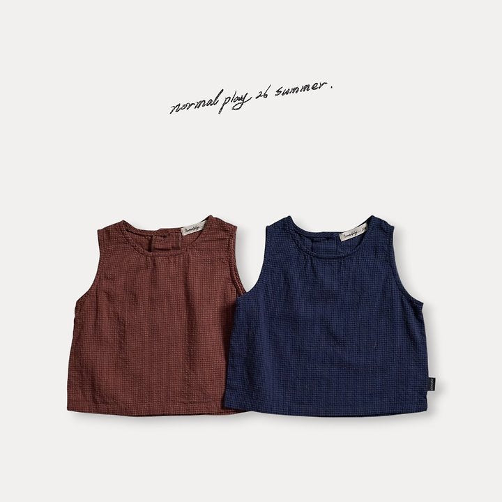 summer check blouse-normalplay-25