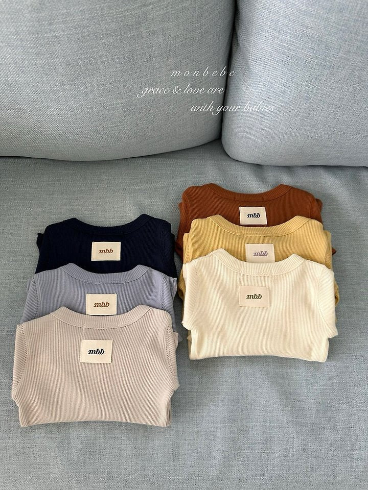 Mono Ribbed T-Shirt-monbebe-28