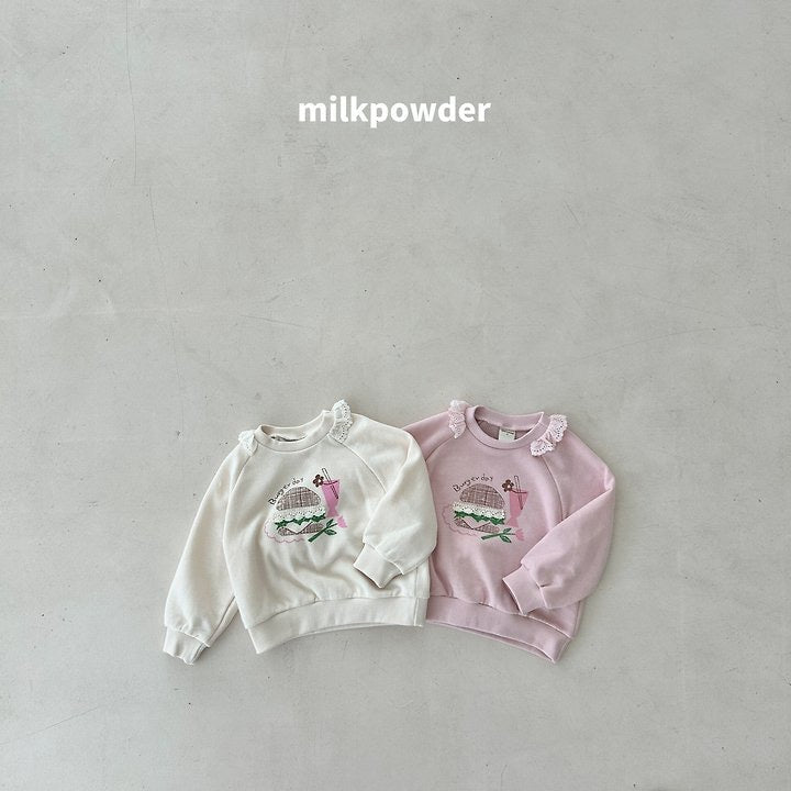 Burger Sweatshirt Tee-milkpowder-12