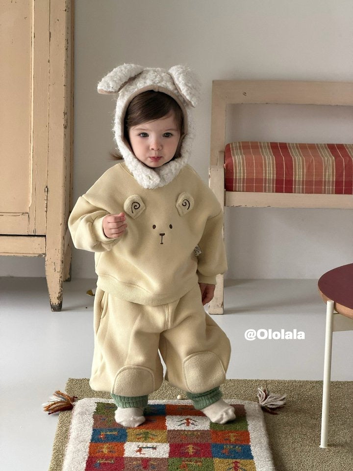 Golbaengi Brushed-Fleece Top and Bottom Set-ololala-28