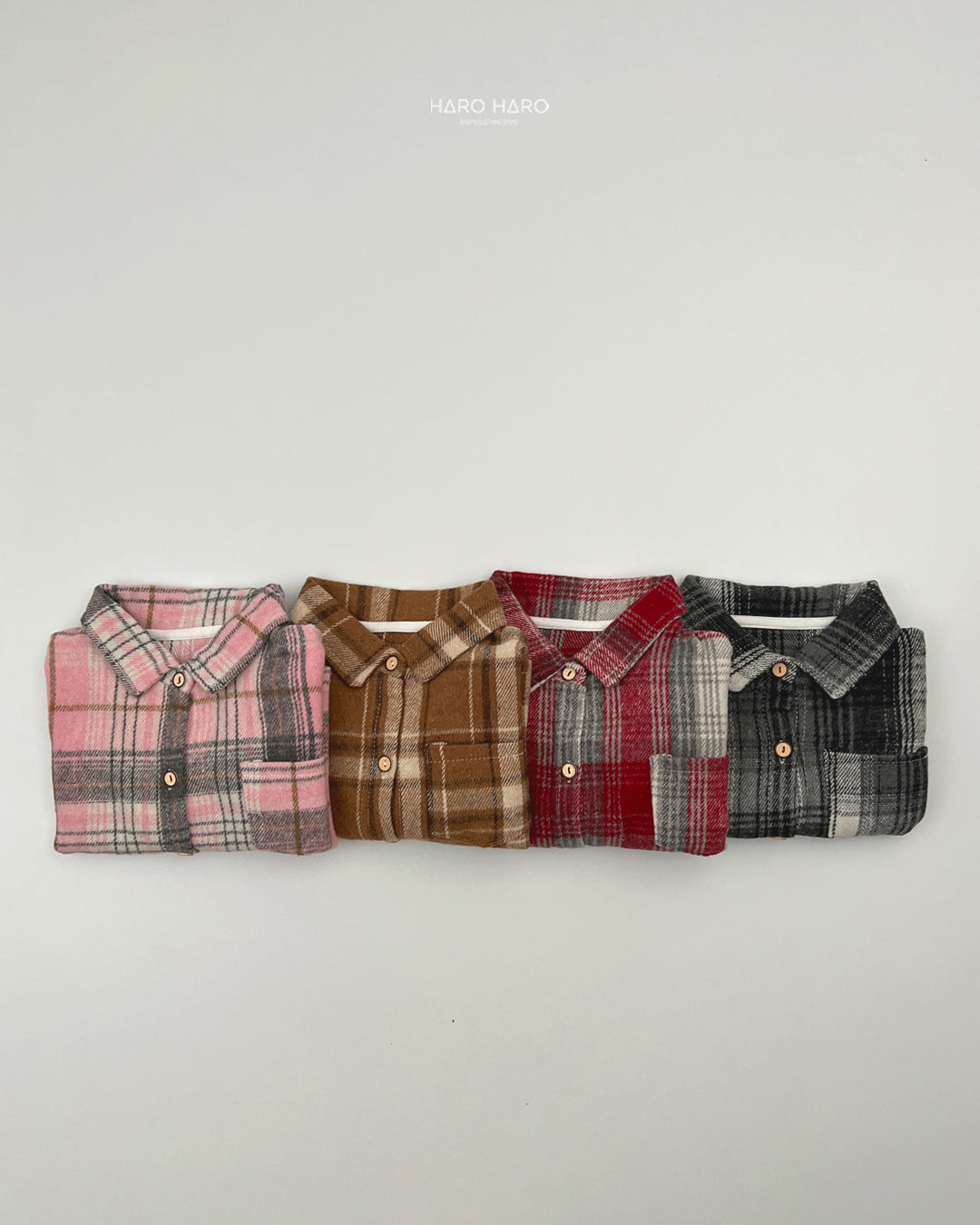 Daily Check Shirt-HAROHARO-47