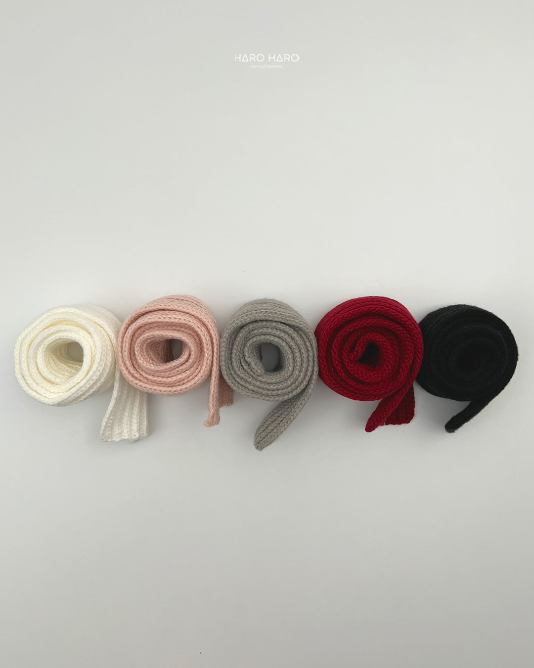 Long Knit Muffler-HAROHARO-53