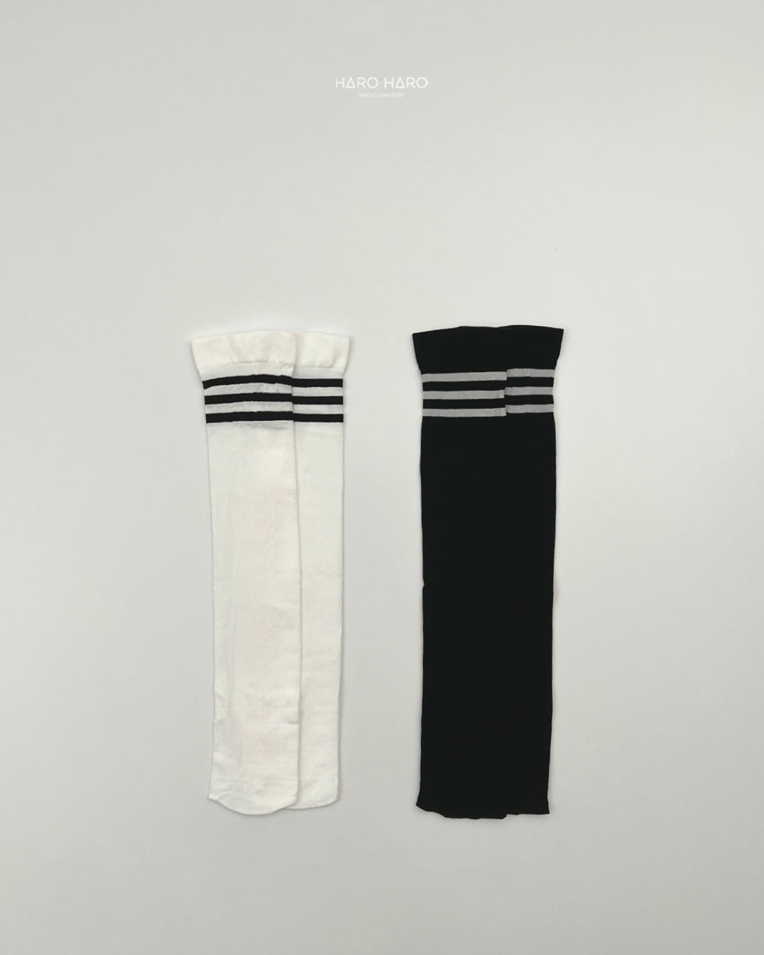 (1+1) Matching Half Stockings-HAROHARO-24