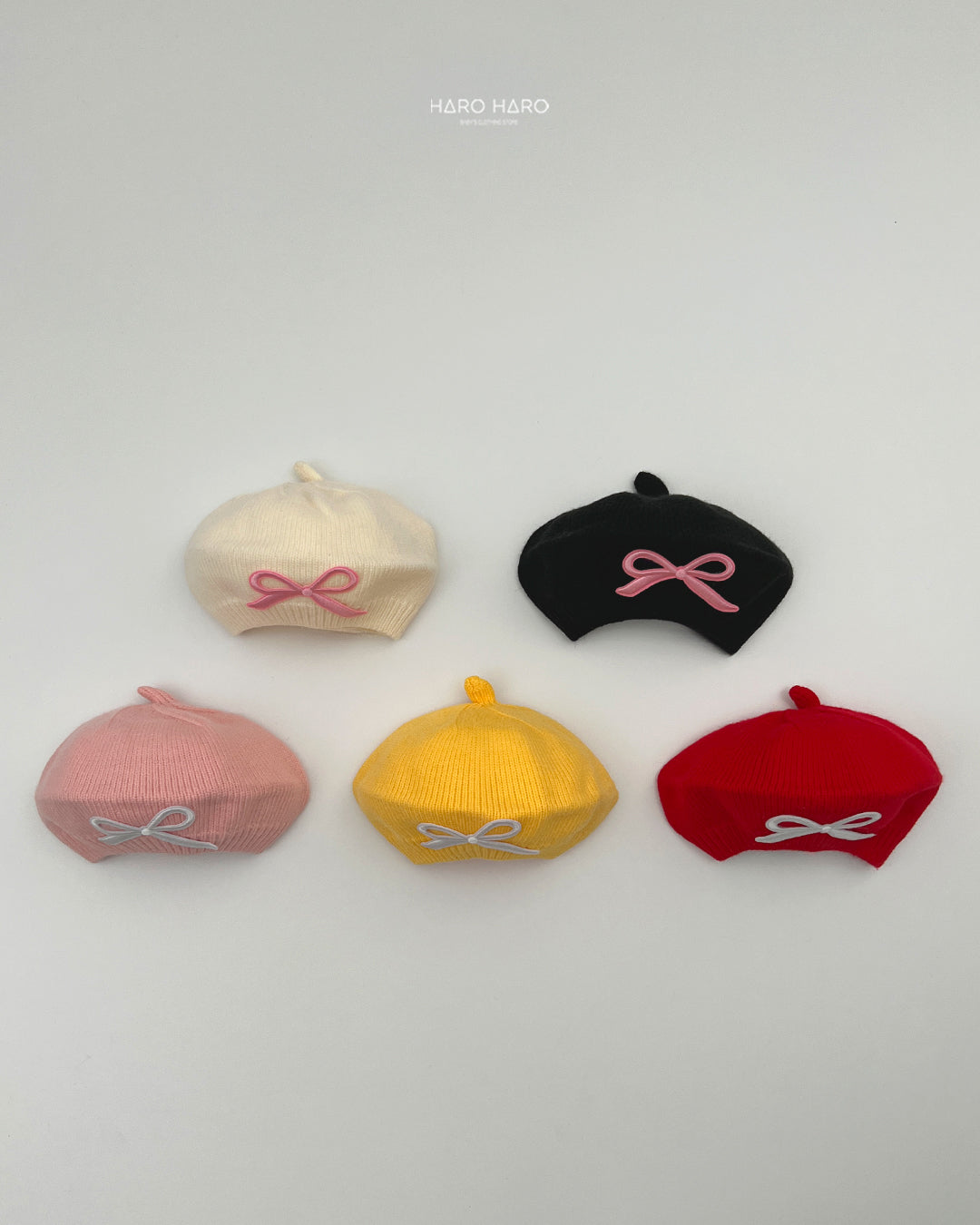 Angel Ribbon Beret-HAROHARO-62