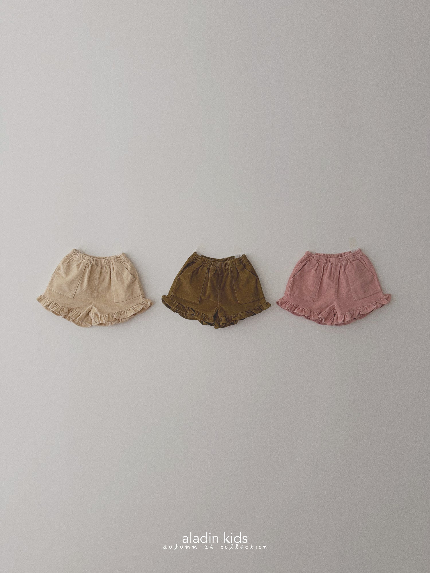 Frill Corduroy Shorts-aladin kids-8